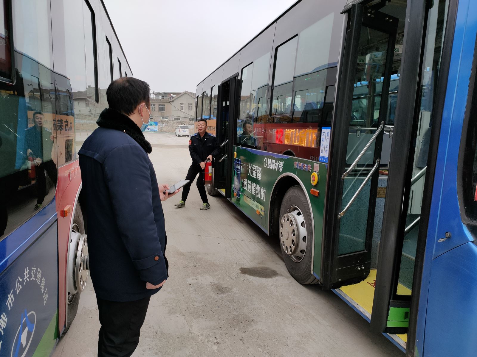 公交集團公交事業一部開展駕駛員應急處置能力檢查時刻緊繃安全弦